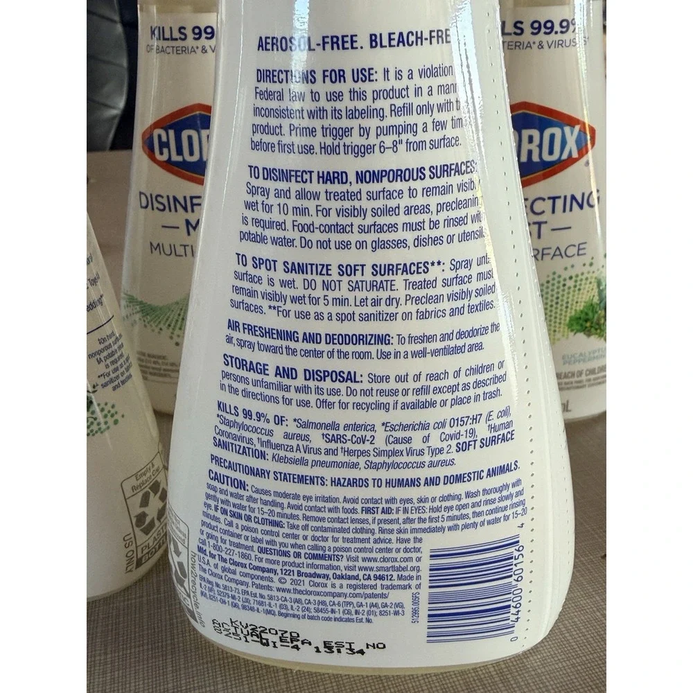 Clorox lot discontinued